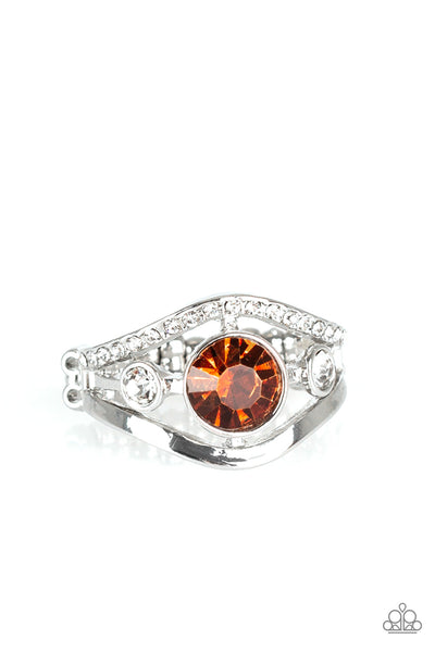 Paparazzi Rich With Richness - Brown Ring