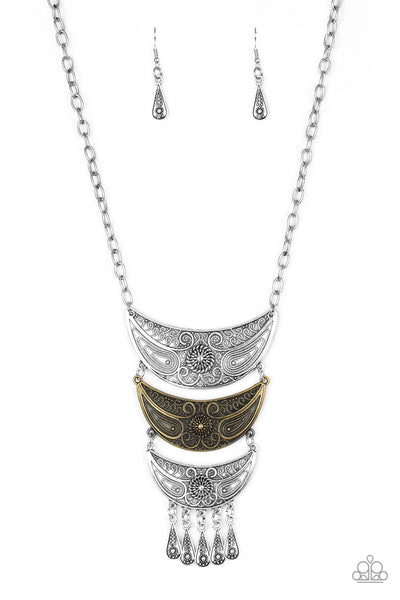 Paparazzi Go STEER-Crazy - Multi Necklace
