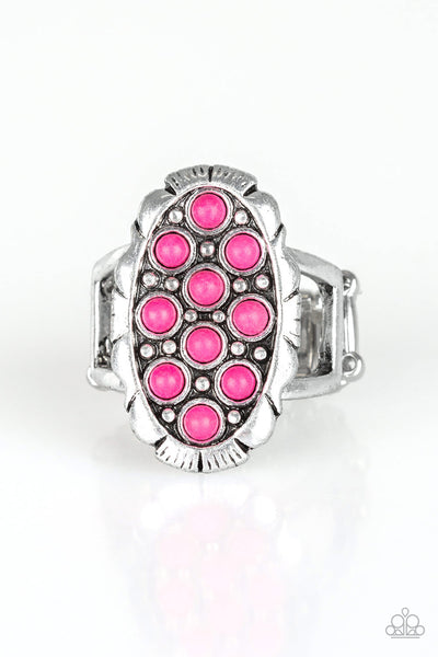 Paparazzi Cactus Garden - Pink Ring