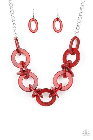 Paparazzi Chromatic Charm - Red