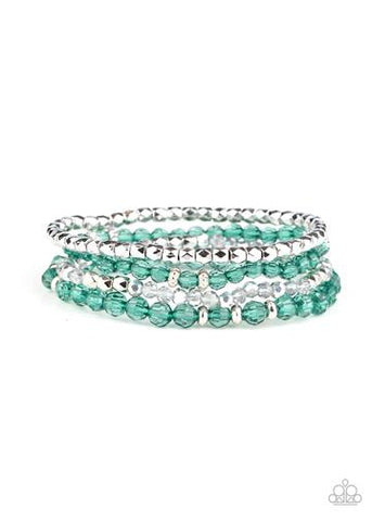 Paparazzi Crystal Crush - Green