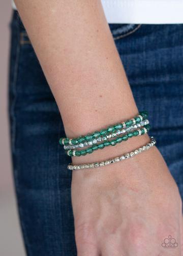 Paparazzi Crystal Crush - Green