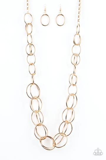 Paparazzi Elegantly Ensnared - Gold