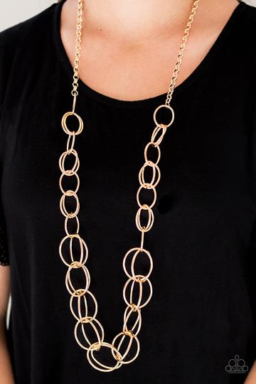 Paparazzi Elegantly Ensnared - Gold