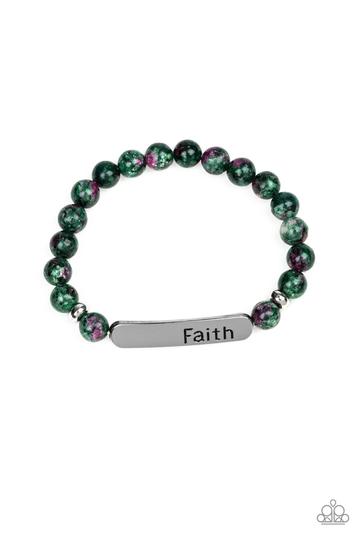 Paparazzi Faith In All Things - Green
