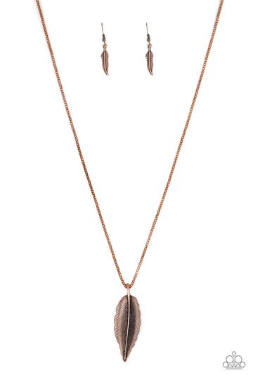 Paparazzi Feather Forager - Copper