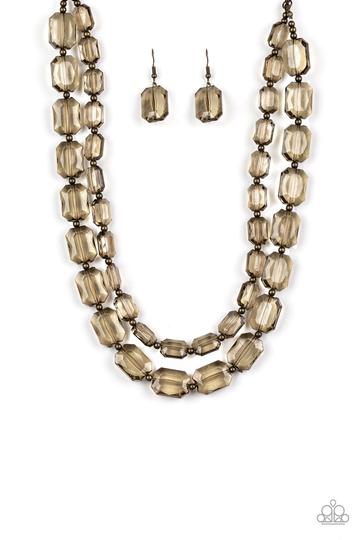 Paparazzi Ice Bank - Brass