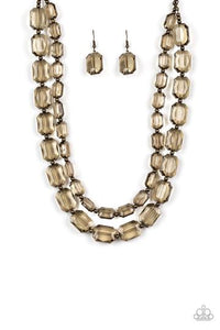 Paparazzi Ice Bank - Brass
