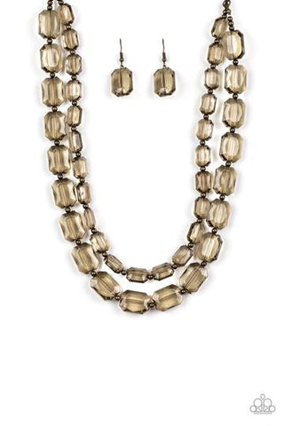 Paparazzi Ice Bank - Brass