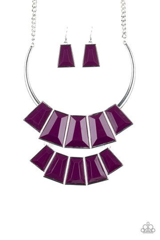 Paparazzi Lions, TIGRESS, and Bears - Purple Necklace
