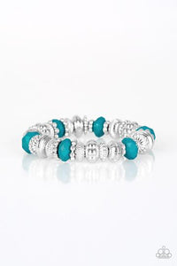 Paparazzi Live Life To The COLOR-fullest - Blue Bracelet