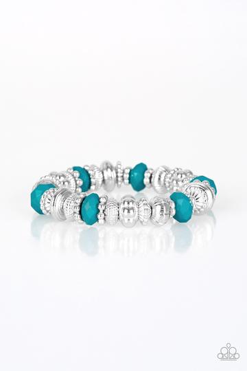 Paparazzi Live Life To The COLOR-fullest - Blue Bracelet