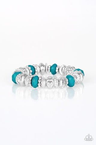 Paparazzi Live Life To The COLOR-fullest - Blue Bracelet