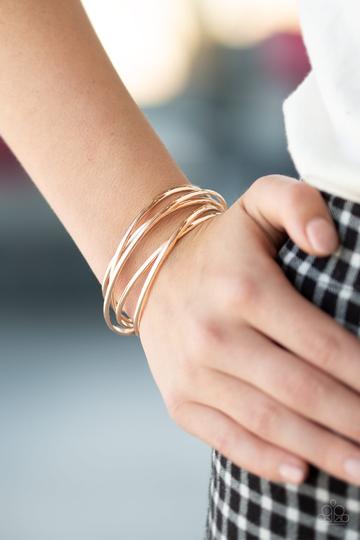 Paparazzi Modest Goddess - Rose Gold
