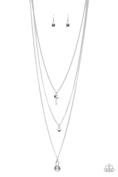 Paparazzi Secret Heart - Silver