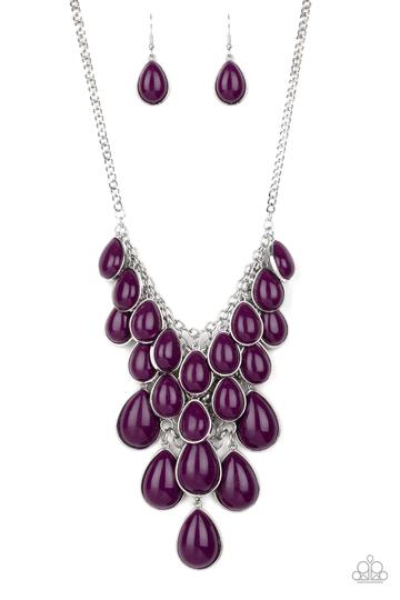 Paparazzi Shop 'Til You TEARDROP - Purple