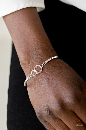 Paparazzi Simple Sophistication - Pink Bracelet