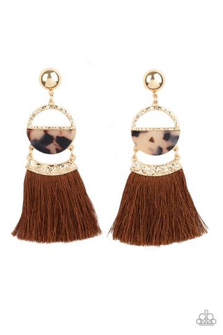 Paparazzi Tassel Trot - Brown