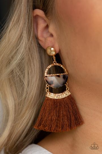 Paparazzi Tassel Trot - Brown