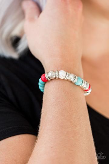 Paparazzi Across The Mesa - Multi Necklace