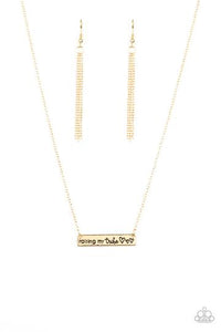 Paparazzi Raising My Tribe - Gold Necklace