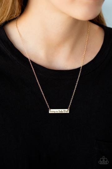 Paparazzi Raising My Tribe - Gold Necklace