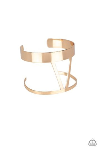Paparazzi Rural Ruler - Gold