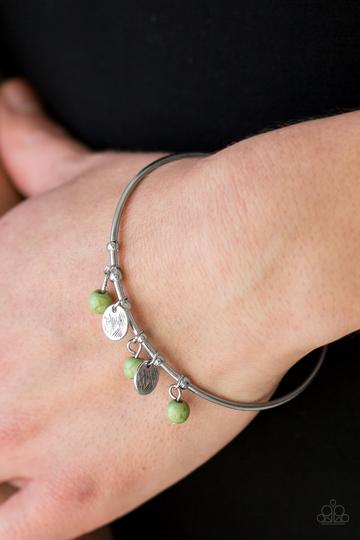 Paparazzi Totally Tahoe - Green Bracelet