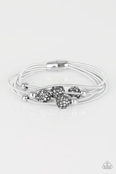 Paparazzi Marvelously Magnetic - Silver Bracelet
