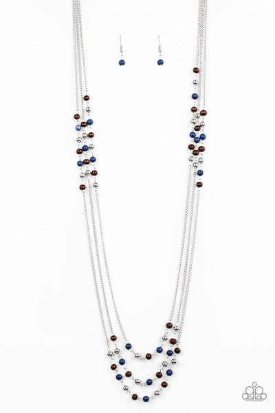 Paparazzi Seasonal Sensation - Blue Necklace