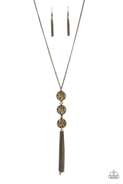 Paparazzi Triple Shimmer - Brass