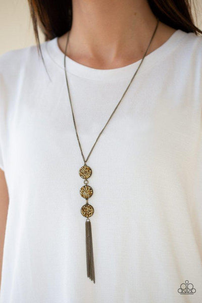 Paparazzi Triple Shimmer - Brass