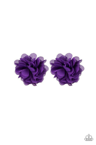 Paparazzi Basket Full of Posies - Purple Hair Clip