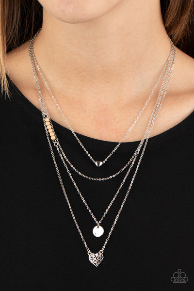 Paparazzi Gypsy Heart - Brown Necklace