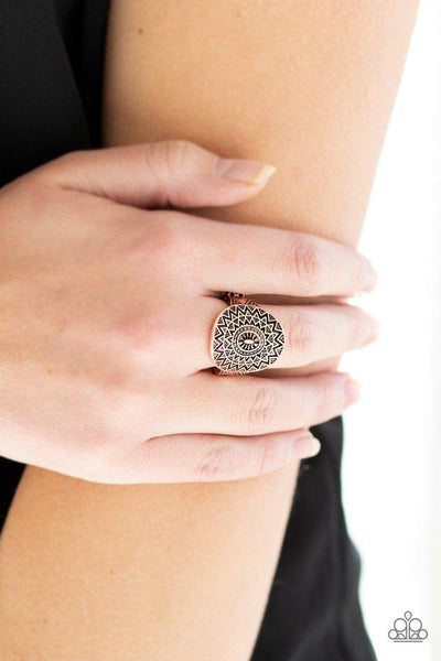 Paparazzi Good For The SOL - Copper Ring
