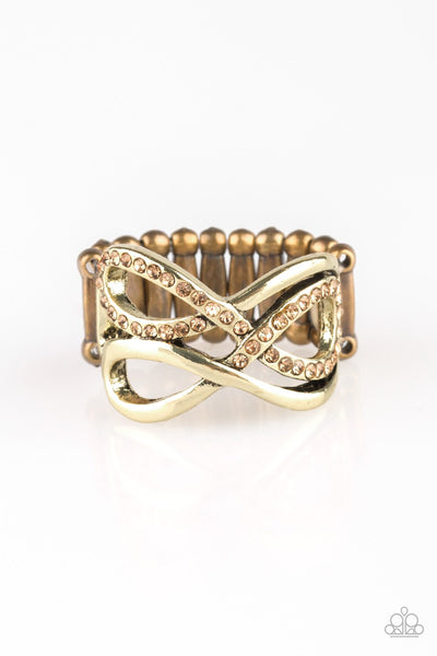 Paparazzi ring - Infinite Illumination - Brass