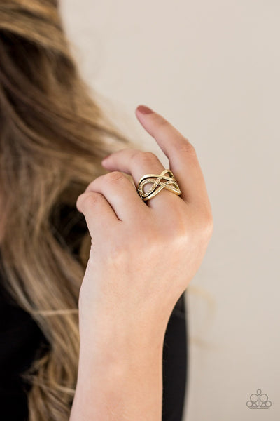 Paparazzi ring - Infinite Illumination - Brass