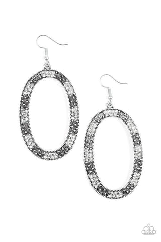 Paparazzi Rhinestone Rebel - White