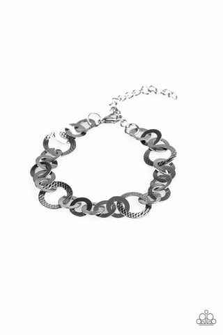 Paparazzi Modern Movement - Black Bracelet