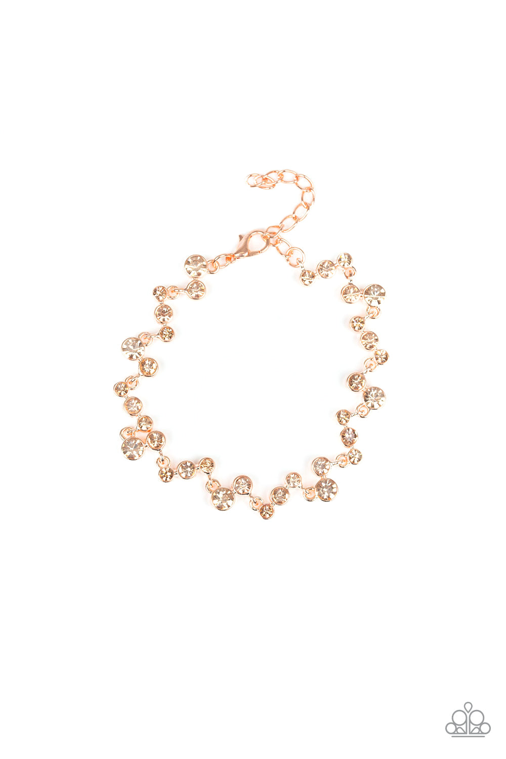 Paparazzi Starlit Stunner - Copper Bracelet