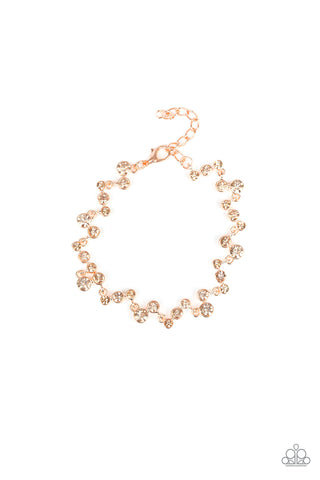 Paparazzi Starlit Stunner - Copper Bracelet