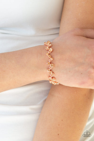 Paparazzi Starlit Stunner - Copper Bracelet