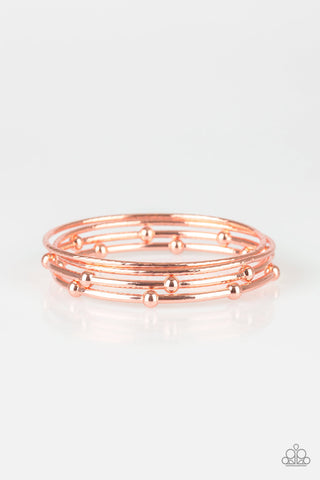 Paparazzi Beauty Basic - Copper Bracelet