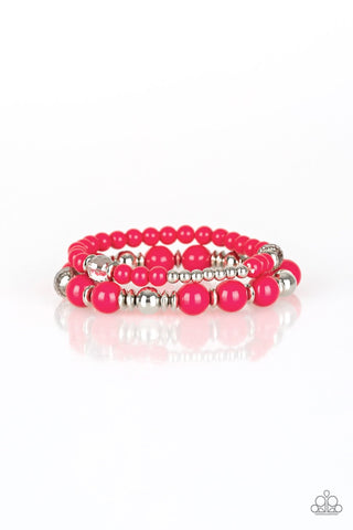 Paparazzi Colorful Collisions - Pink