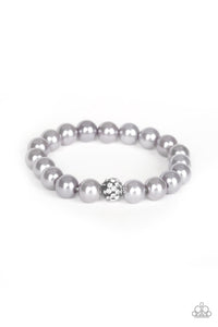 Paparazzi POSHing Your Luck - Silver Bracelet