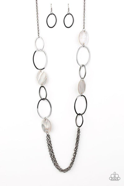 Paparazzi Kaleidoscope Coasts - Black Necklace