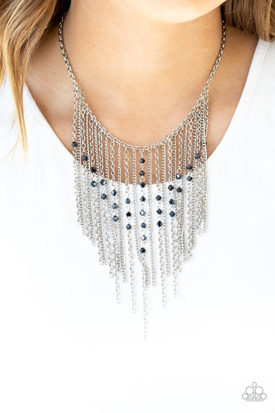 Paparazzi First Class Fringe - Blue