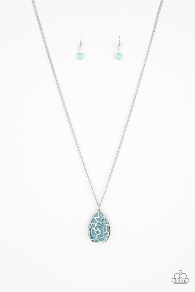 Paparazzi Gleaming Gardens - Blue