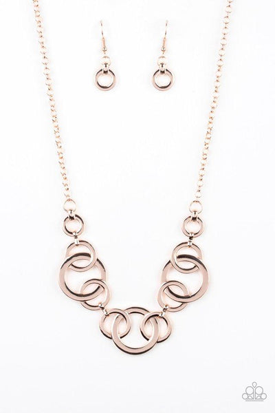 Paparazzi Going In Circles - Rose Gold