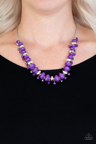 Paparazzi BRAGs To Riches - Purple Necklace